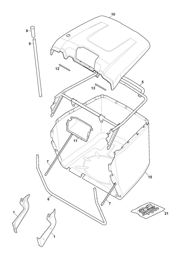 Stiga Estate 2084H (2021) - Grass Catcher