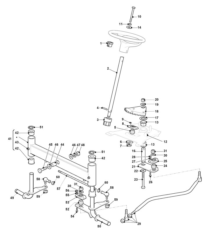 Stiga Estate 5092HW 2T0450481/ST1 - Steering