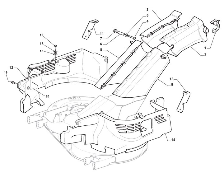 Stiga Estate 3084H 2T211028/14 - Belt Protection