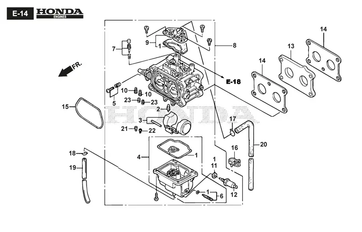 Stiga Estate 5102HW 2T1710381/ST1 - Carburetor