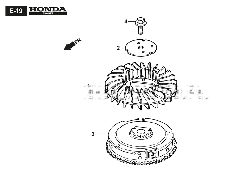 Stiga Estate 5102HW 2T1710381/ST1 - Flywheel