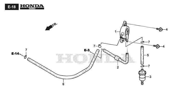 Stiga Estate 5102HW 2T1710381/ST1 - Fuel Pump