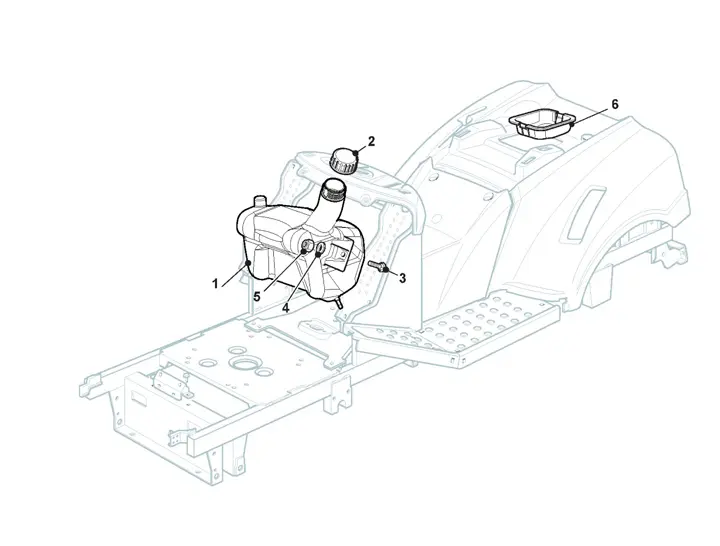 Stiga Estate 4092H 2T0430481/ST1 - Fuel Tank