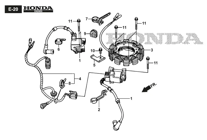 Stiga Tornado 7121HWSY 2T1945381/ST1 - Ignition Coil