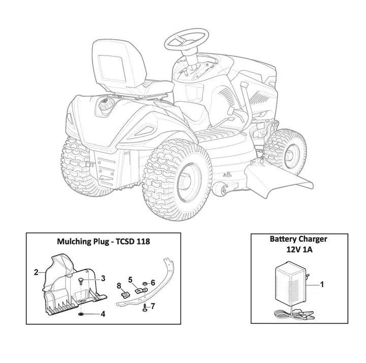 Stiga Tornado Pro 9121 XWSY - Optional Extras