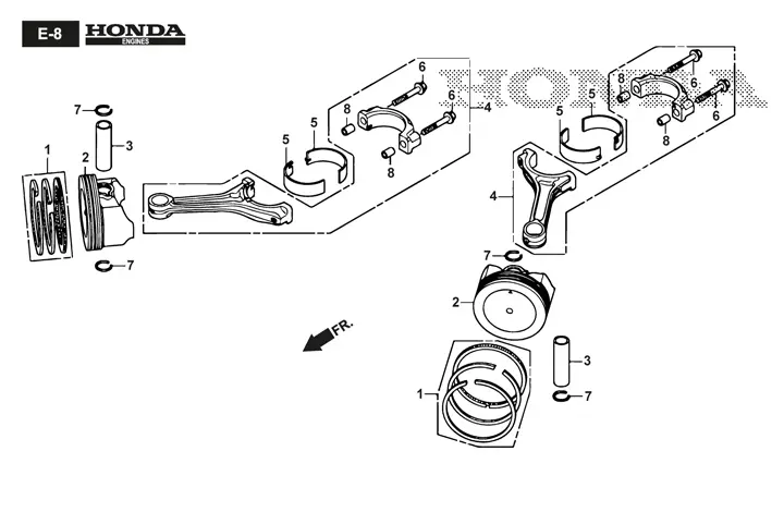 Stiga Tornado Pro 9121 XWSY - Piston