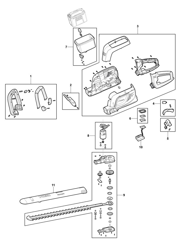 Stiga SHT500AE 278300008/ST1 - Main
