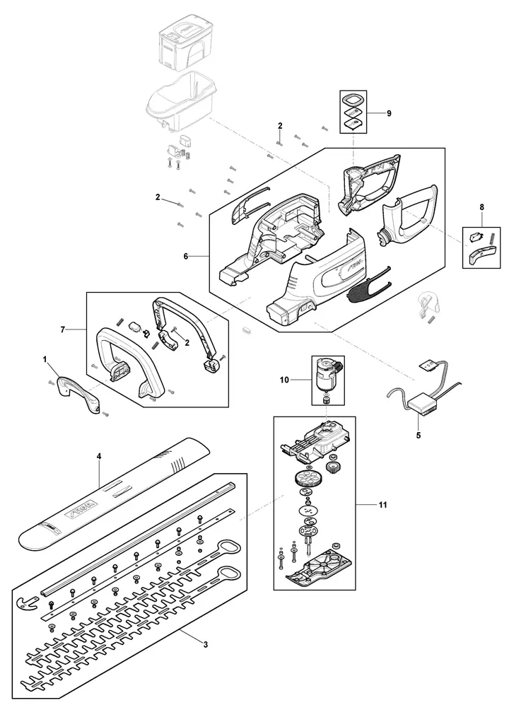 Stiga SHT700AE 277300008/ST1 - Main