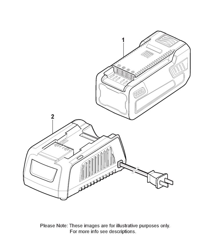 Stiga SAB24 AE 27500132/ST1 - Battery