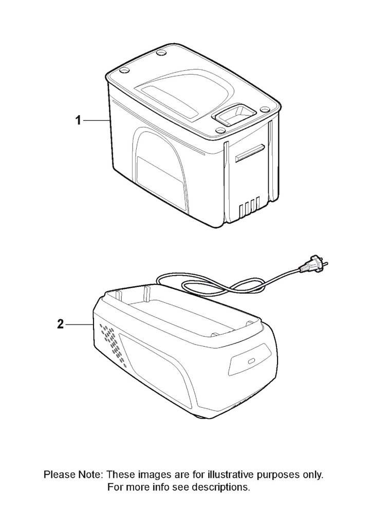 Stiga SAB500AE 2700008/ST1 - Battery
