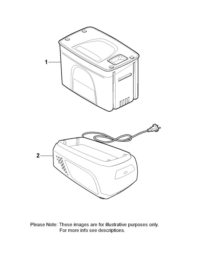 Stiga SBC700DAE 277210008/ST1 - Battery