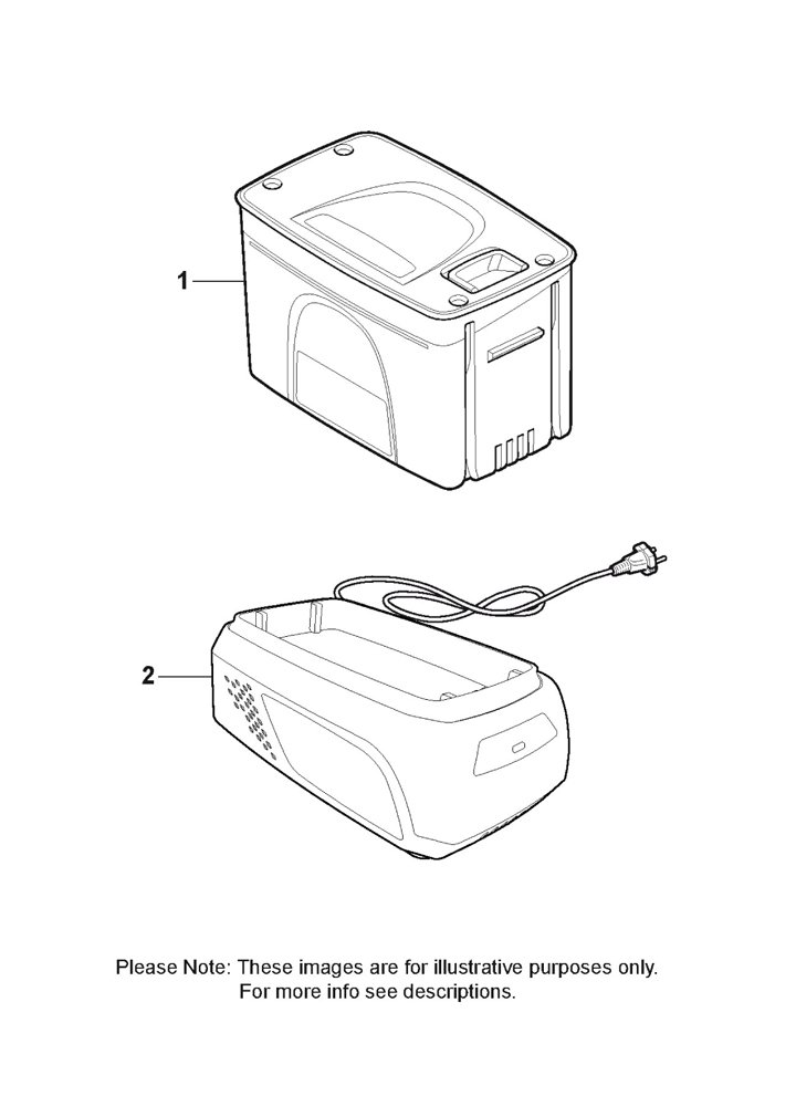 Stiga SBC900DAE 279210008/ST1 - Battery