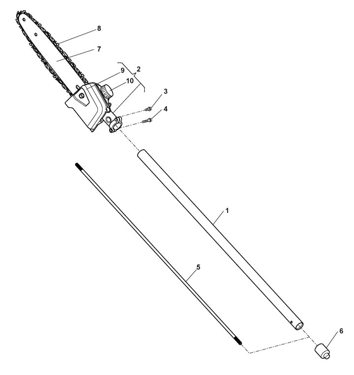 Stiga SBC226J 287120102/ST1 - Pole Pruner