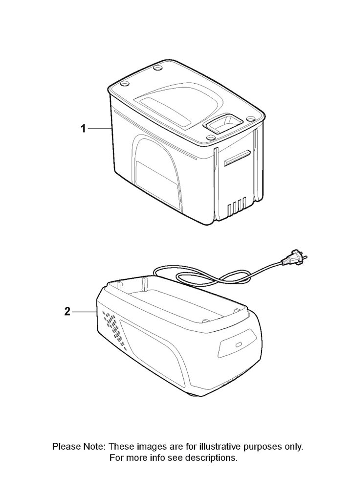 Stiga SBC700AE 277200008/ST1 - Battery