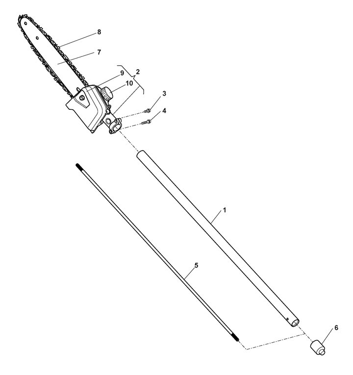 Stiga SMT226 287130152/ST1 - Pole Pruner