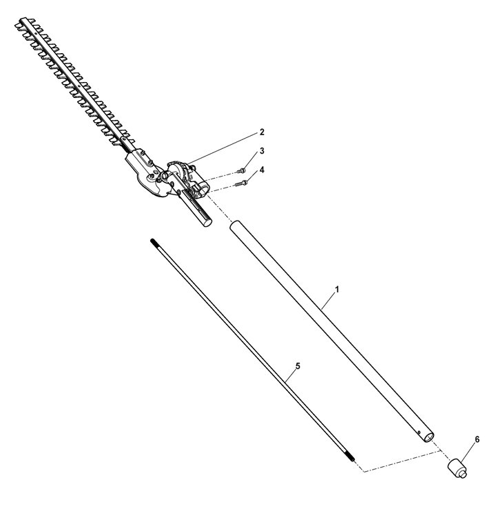 Stiga SMT226 287130152/ST1 - Hedge Trimmer