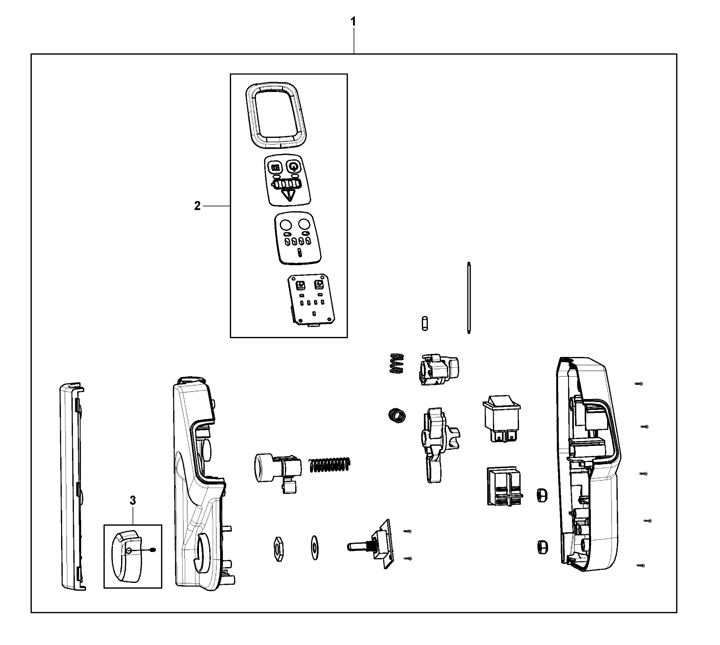 Stiga Twinclip 950SQAE 294513898/ST1 - Dead Hand Switch
