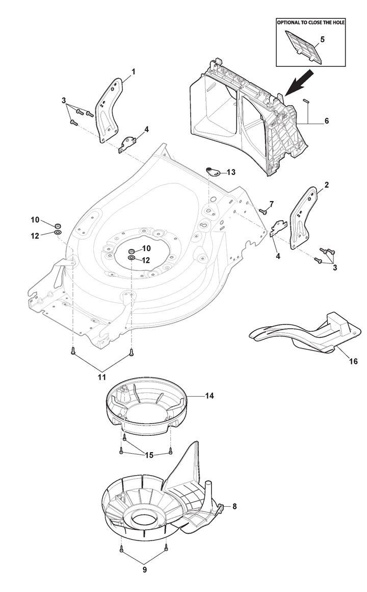 Stiga Combi 50SQDAE 294507878/ST1 - Protection, Belt