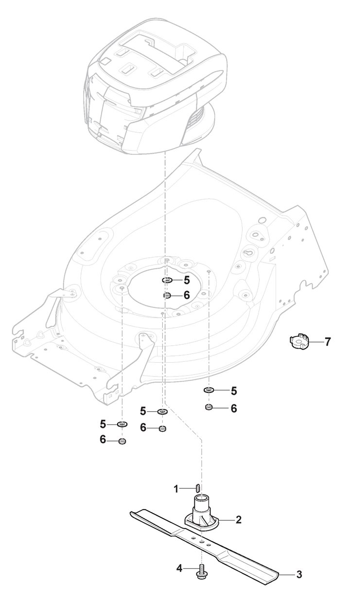 Stiga Combi 50SQDAE 294507878/ST1 - Blade