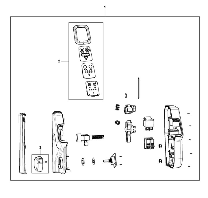 Stiga 748SQAE 2L0487878/ST1 - Dead Hand Switch