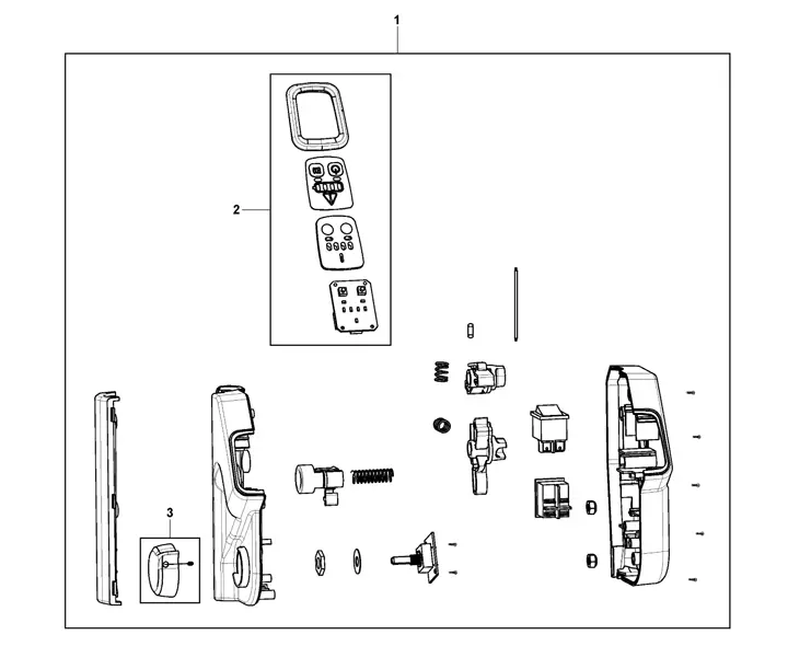 Stiga Combi 950SQAE 294507898/ST1 - Dead Hand Switch