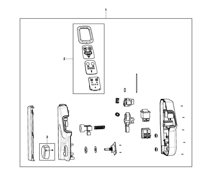 Stiga Multiclip PRO950SXAE 291503098/ST1 - Dead Hand Switch