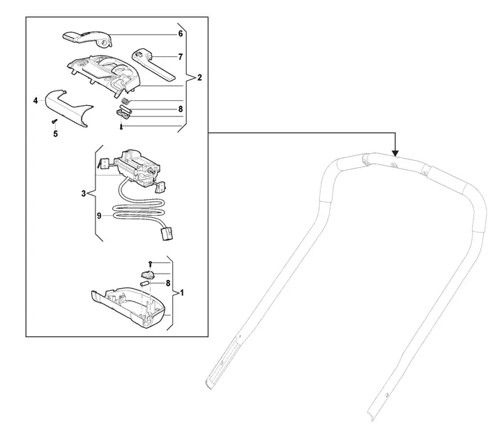 Stiga Combi 43QDAE 2L0431908/ST1 - Digital Dash