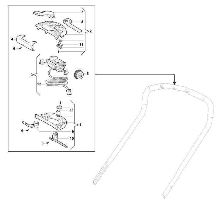 Stiga 48SQDAE 2L0483908/ST1 - Digital Dash