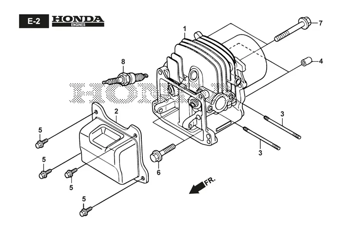 Stiga 55SVEQH 2945638/ST1 - Cylinder Head
