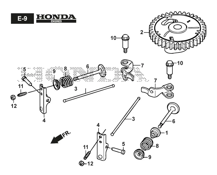 Stiga 55SVEQH 2945638/ST1 - Camshaft