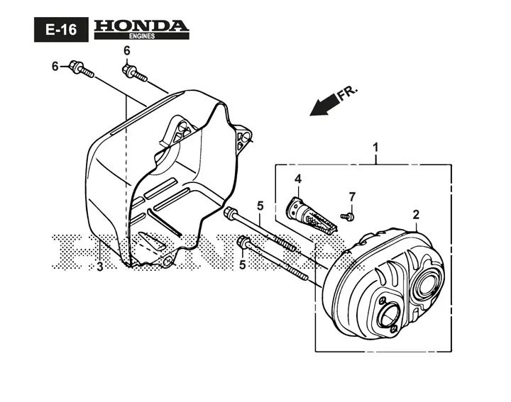 Stiga Combi 50SVEQH 294503538/ST1 - Muffler