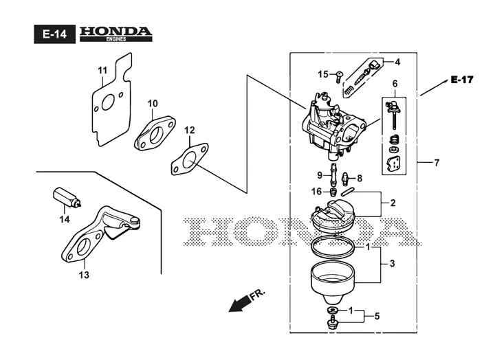 Stiga Multiclip PRO 50SXH 291502138/ST1 - Carburetor