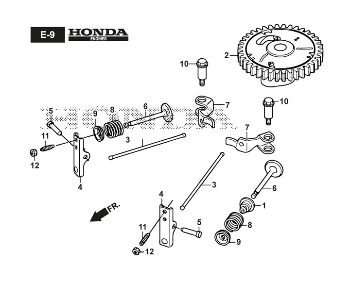 Stiga Twinclip 50SQH 294512838/ST1 - Camshaft