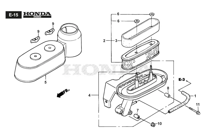 Stiga Twinclip 55SHBBC 294568038/ST1 - Air Cleaner