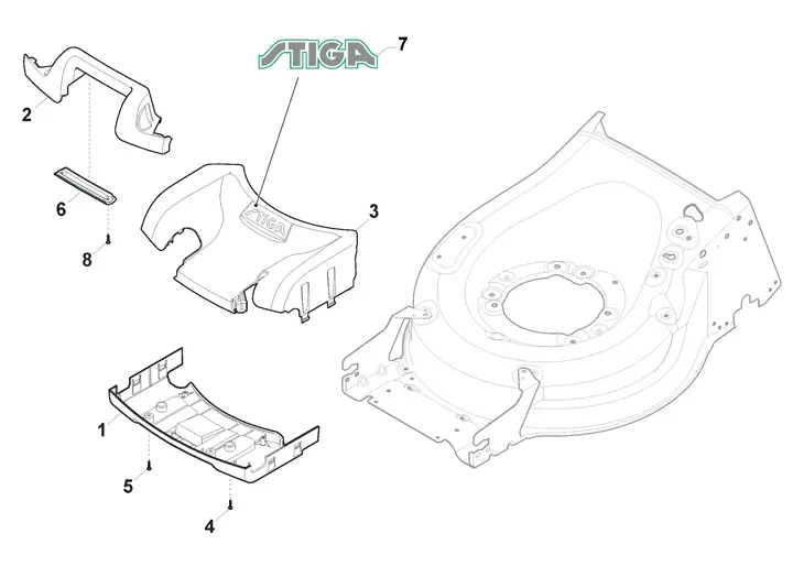 Stiga Twinclip 50S 294512048/ST1 - Mask