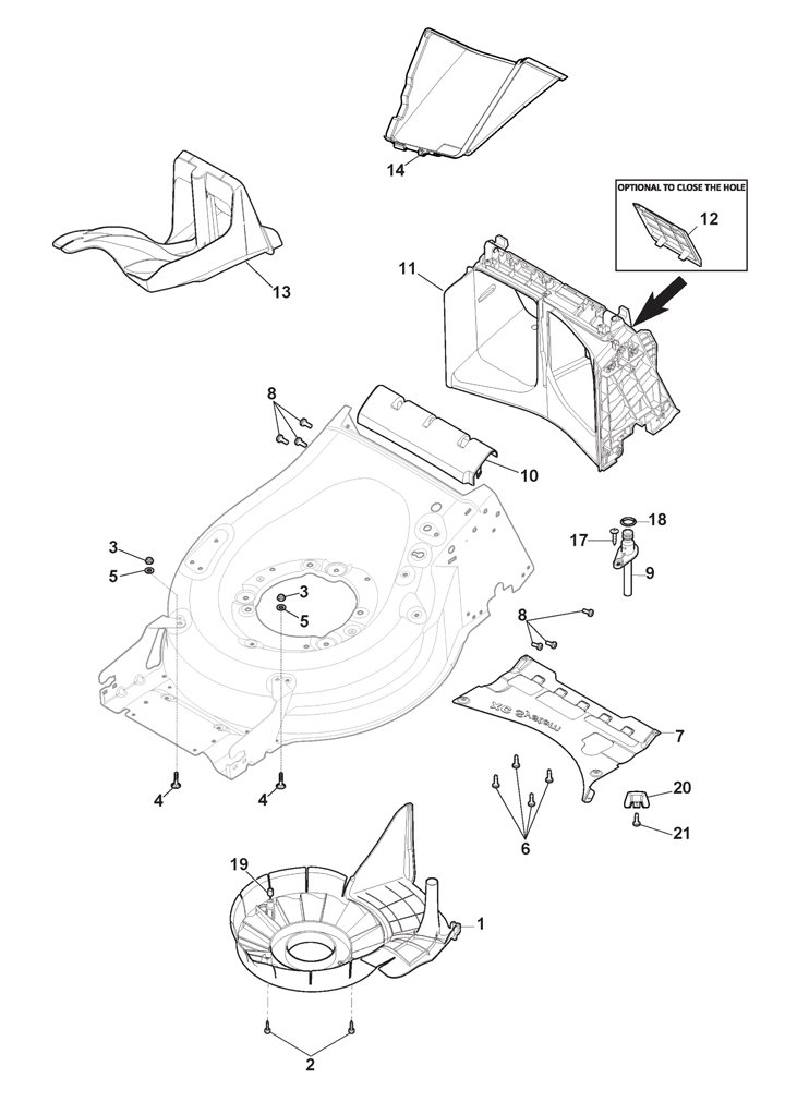 Stiga Twinclip 50S 294512048/ST1 - Protection, Belt