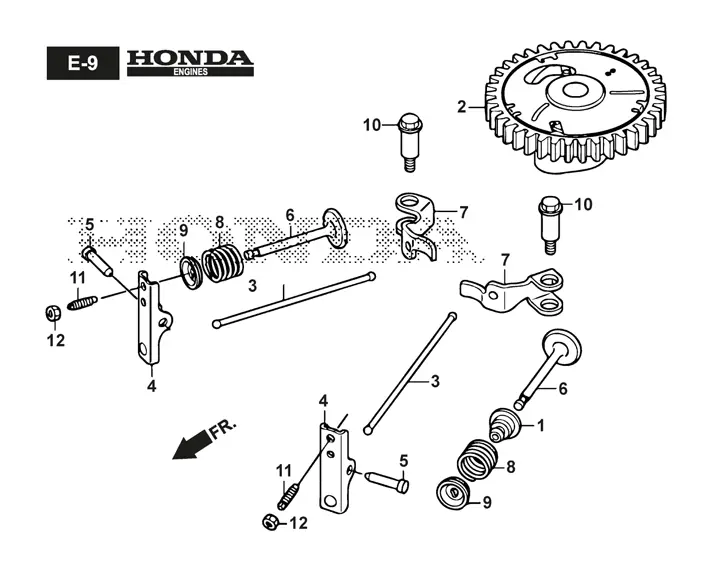Stiga Twinclip 55SVH 294563038/ST1 - Camshaft