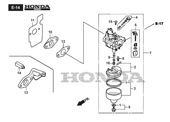 Stiga Twinclip 55SVH 294563038/ST1 - Carburetor