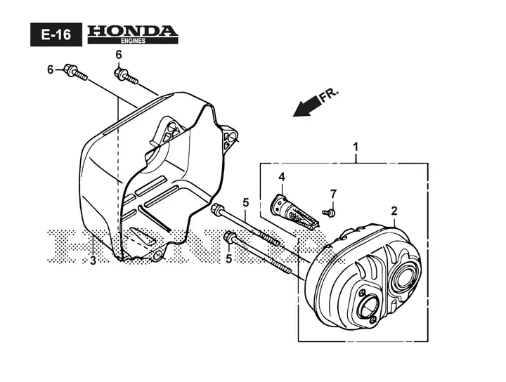 Stiga Twinclip 55SVH 294563038/ST1 - Muffler