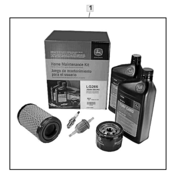 John Deere X117R - Home Maintenance Kit