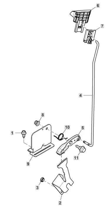 John Deere X127 - Cruise Control