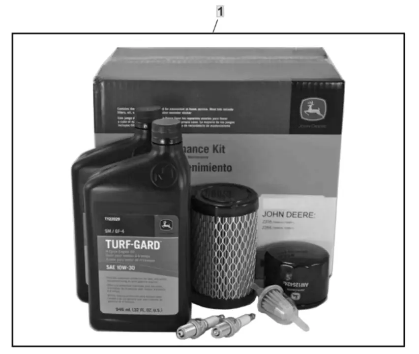 John Deere X167R - Home Maintenance Kit