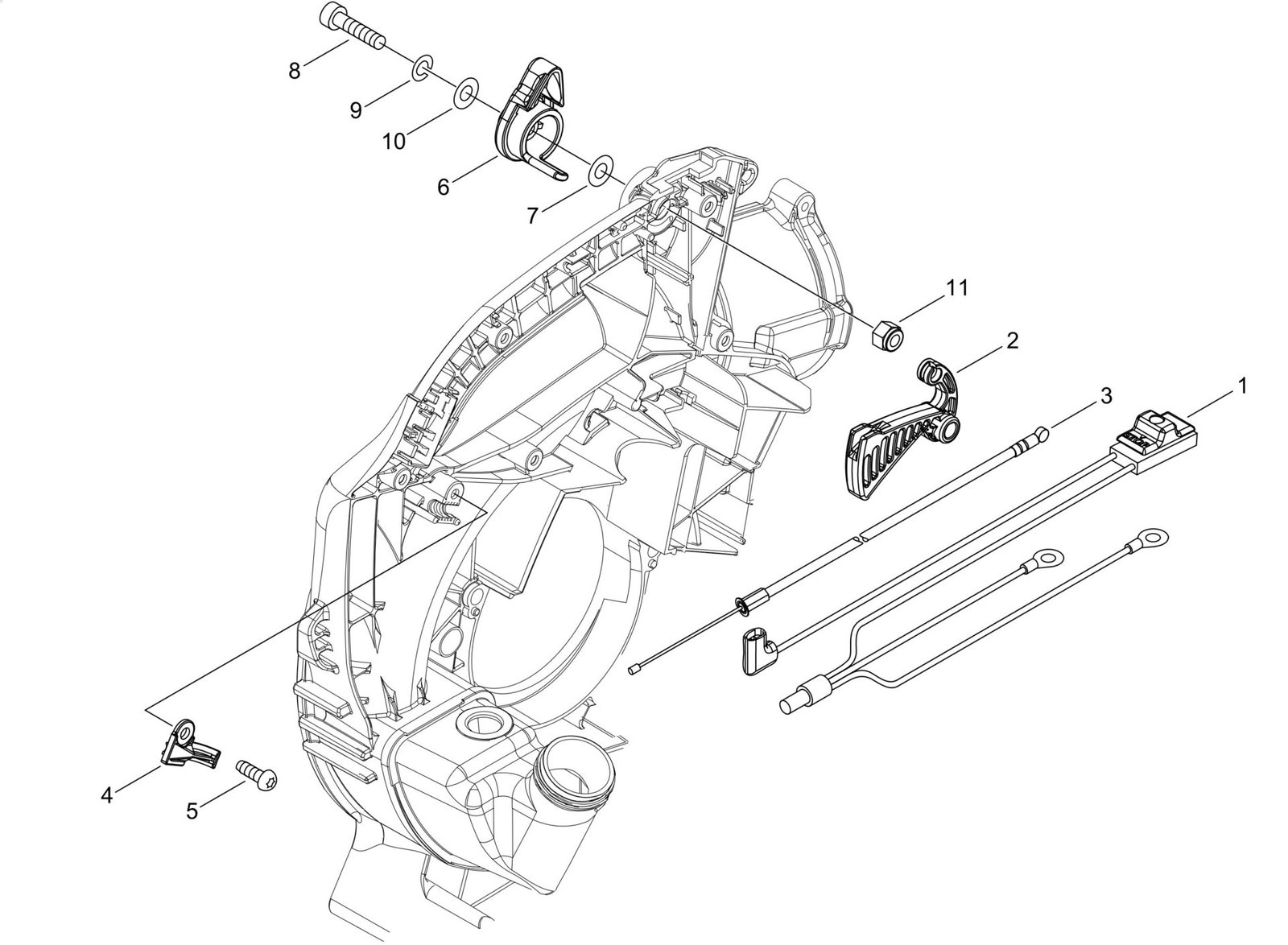 12150 Echo PB2620 (38000001 to 38999999) - Throttle