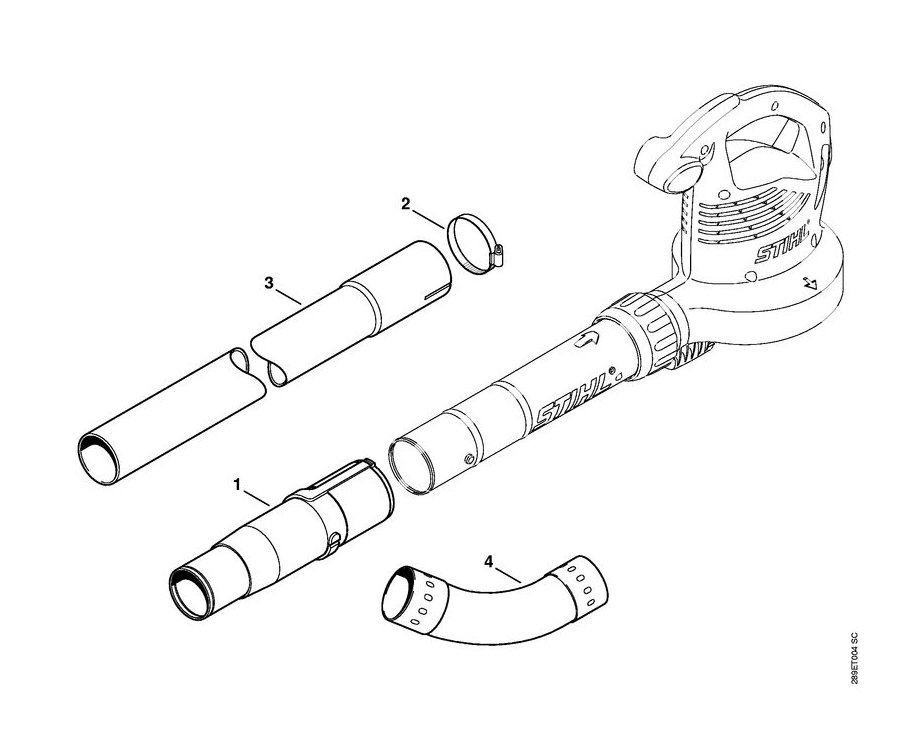 Stihl SHE71 - Gutter Cleaning