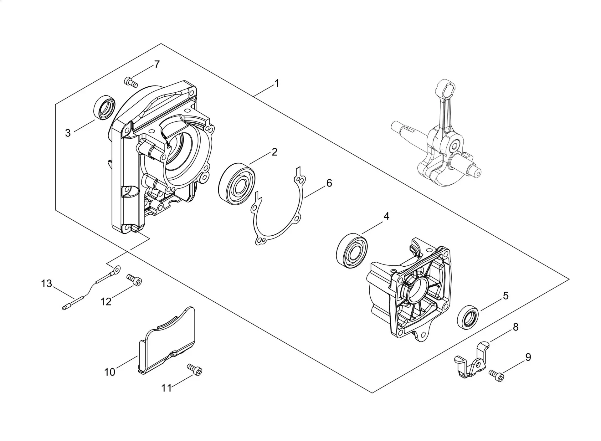 5142 Echo PB580 (37000001 to 99999999) - Crankcase