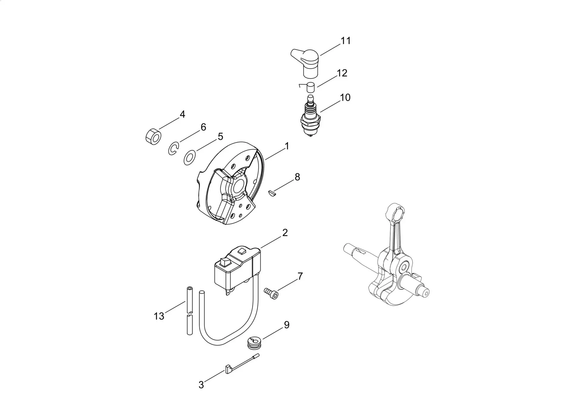 5144 Echo PB580 (37000001 to 99999999) - Magneto