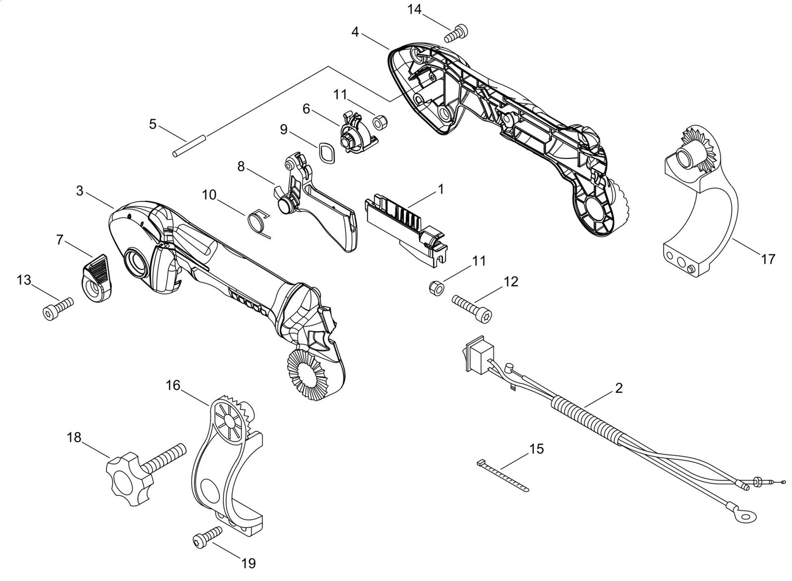 5204 Echo PB770 (38000001 to 38999999) - Throttle