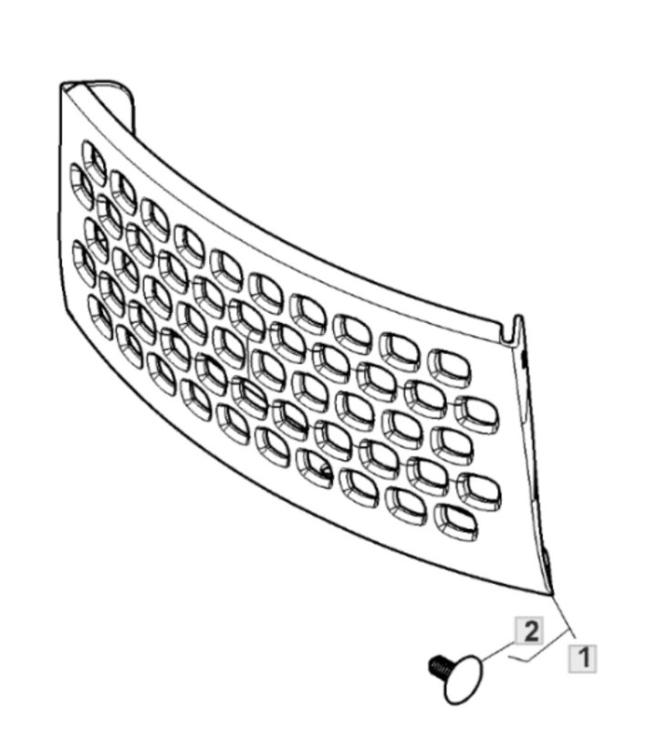 John Deere X350R - Cargo Net