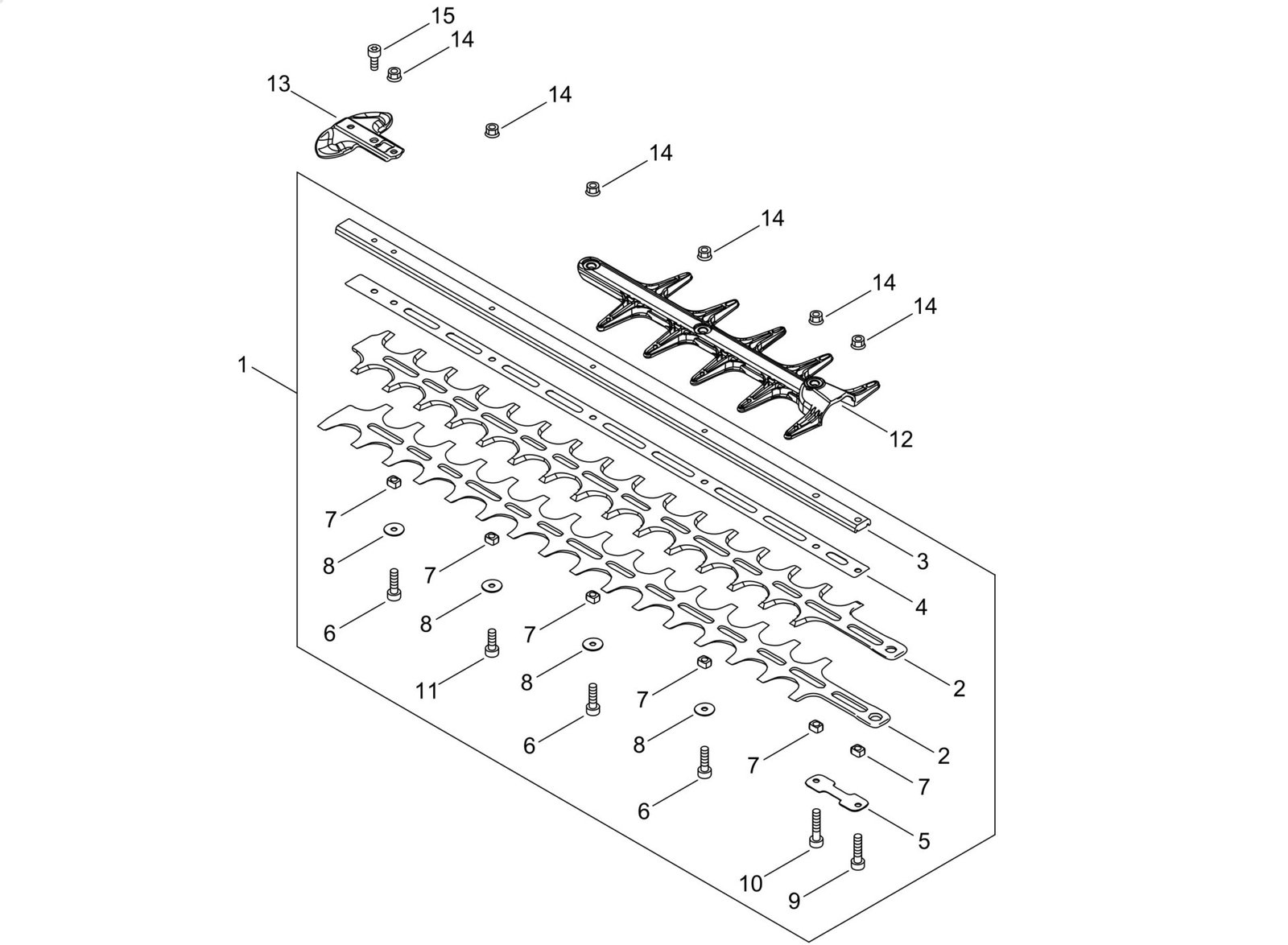 Echo MTA-AHS-HD - Cutting Blade