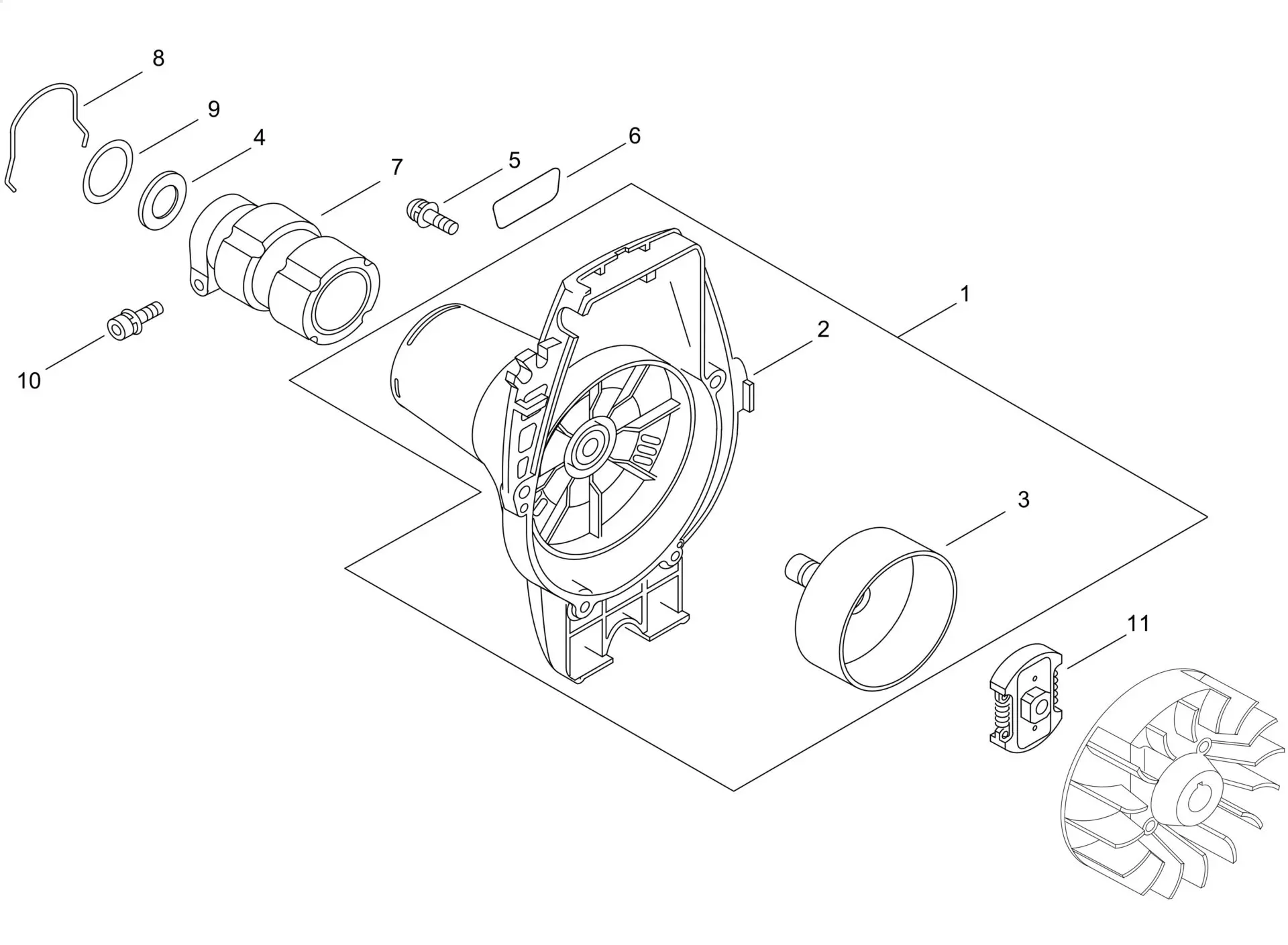 Echo GT222ES (38000001 to 38005957) - Clutch